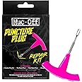 Muc Off Puncture Plug Repair Kit - Tubeless Tire Repair Kit for MTB/Road/Gravel Bikes - Tubeless Kit with Tire Plugger and Ti