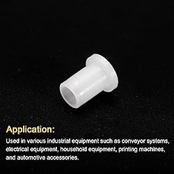 uxcell 24pcs Flanged Sleeve Bearings Plastic