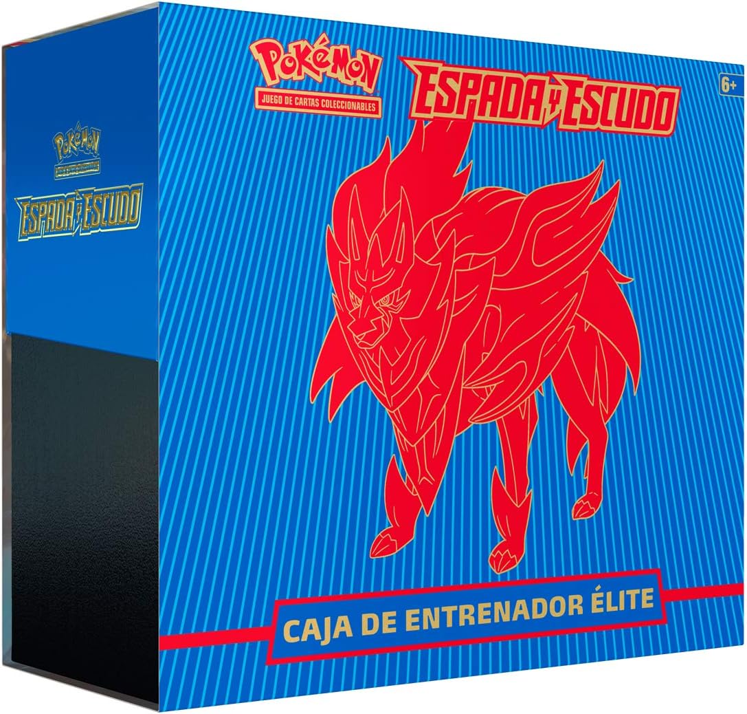 Pokemon - Caja Entrenador Élite ESPADA Y ESCUDO: Amazon.es: Juguetes y juegos