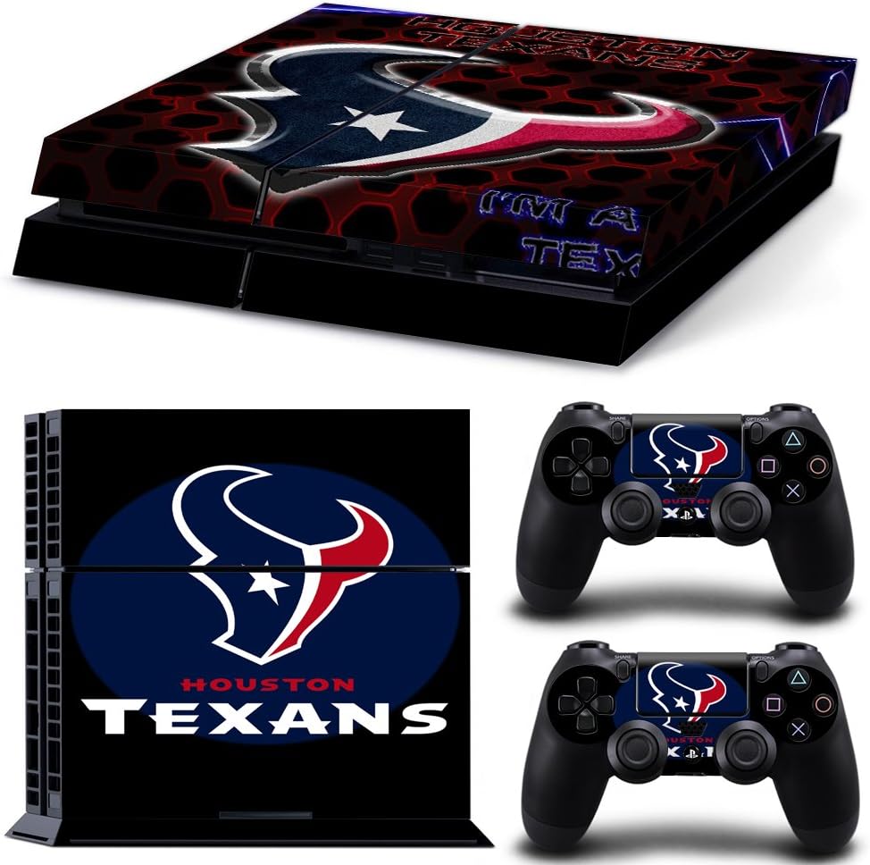 GameCheers PS4 Console and DualShock 4 Controller Skin Set - Football NFL - PlayStation 4 Vinyl