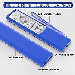 2 Pack Remote Cover for Samsung Smart TV, Silicone
