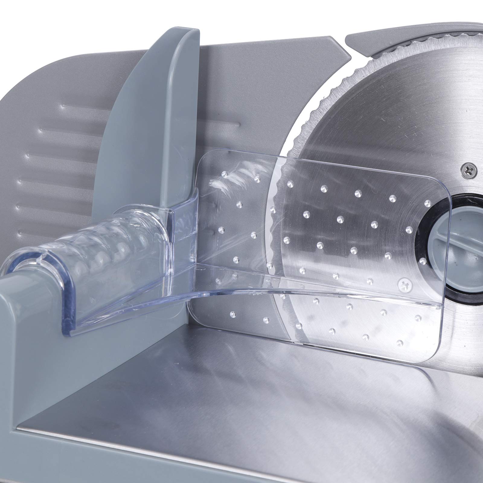 ZENY Compact 7.5" Premium Electric Stainless Steel Deli Meat Slicer