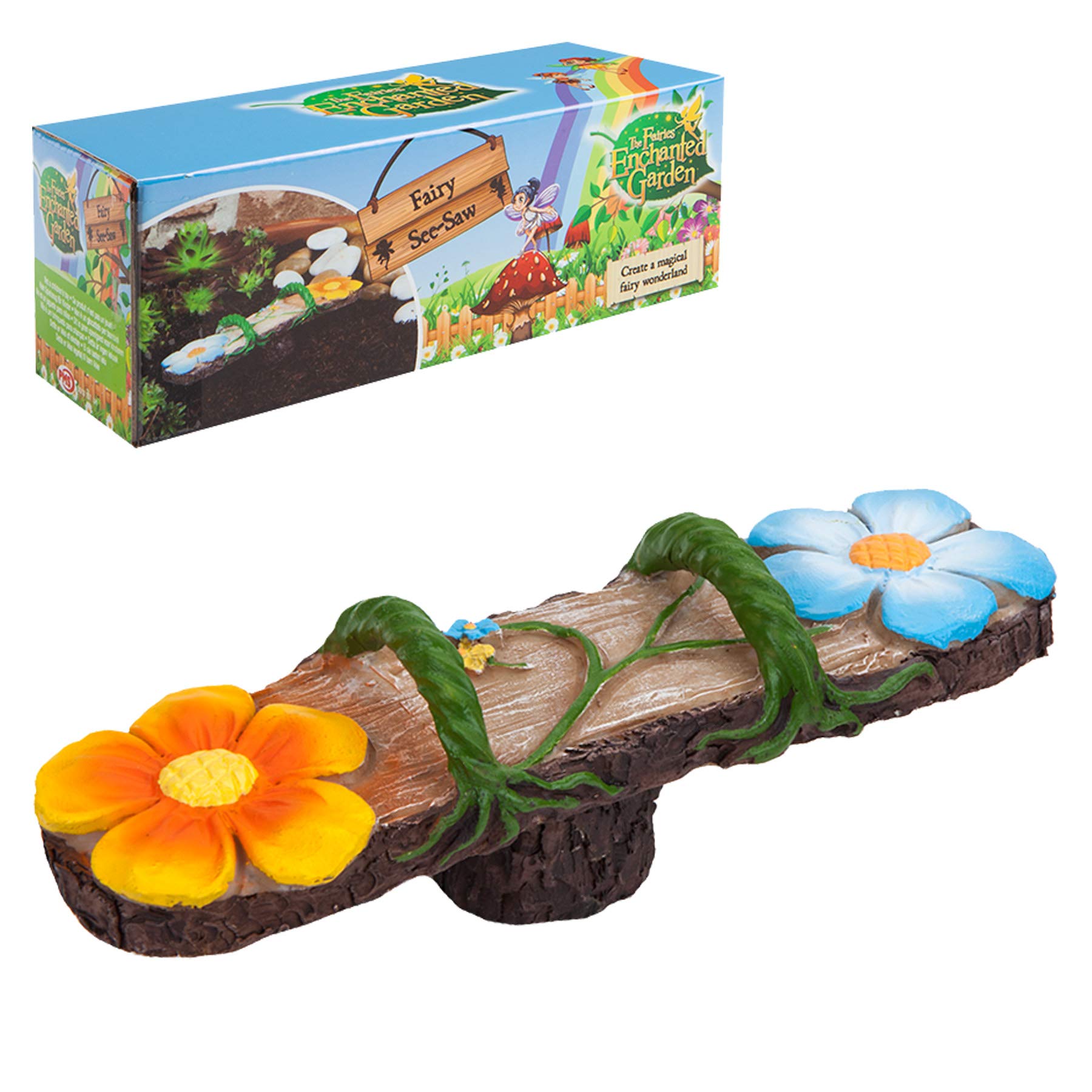 The Fairies Enchanted Garden Range - Colourful See-Saw 9550
