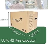 W.E. Roberts Strong Large Cardboard Moving Boxes 15 Pack UK FSC view 3