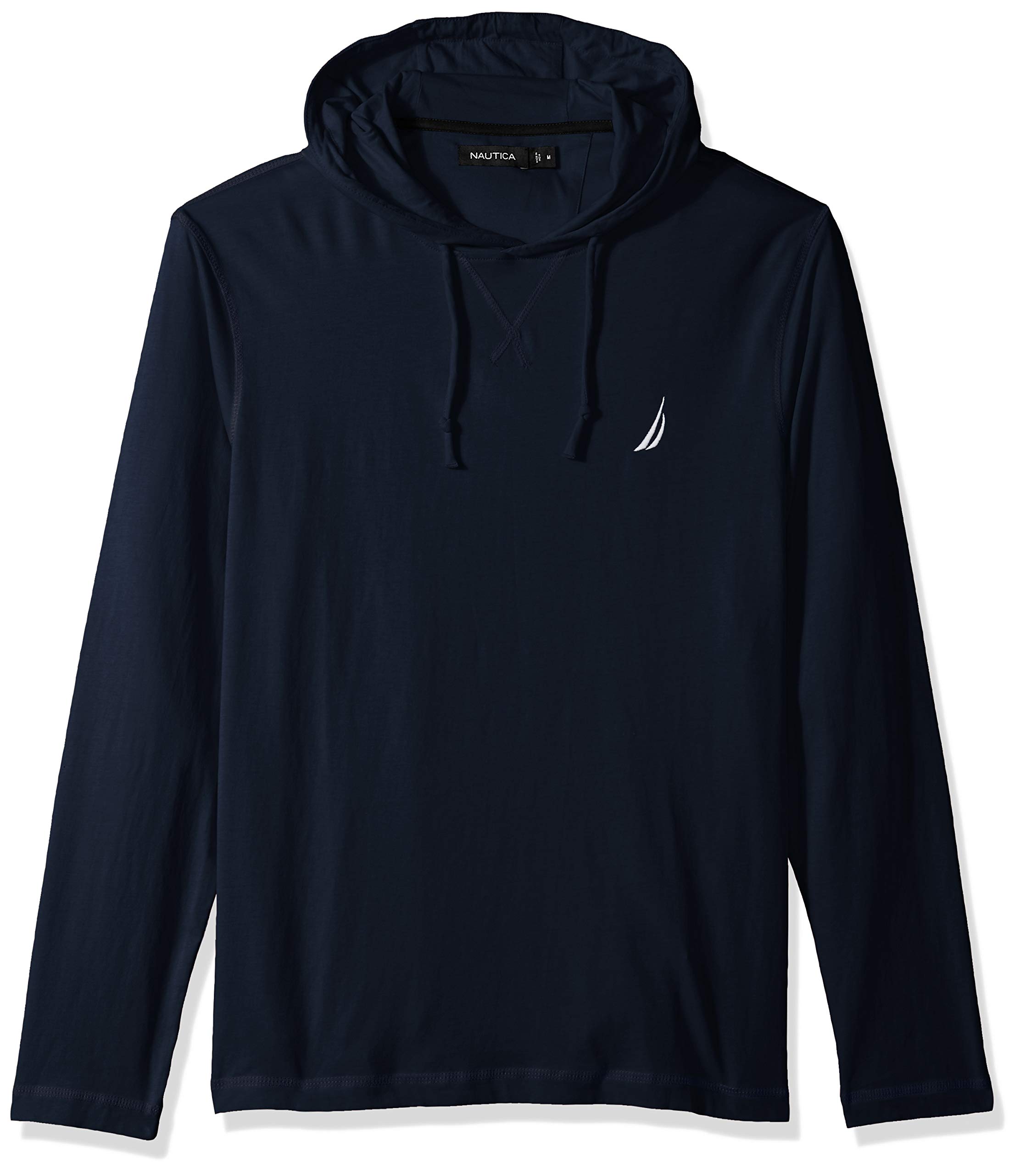 Nautica Men's Long Sleeve Jersey Pullover Hoodie Shirt Nautical Fashions