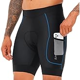 SPEEDCYC Men’s Bike Shorts 4D Padded Cycling Bicycle Road Biking Mountain Riding UPF 50+ Cycle Shorts