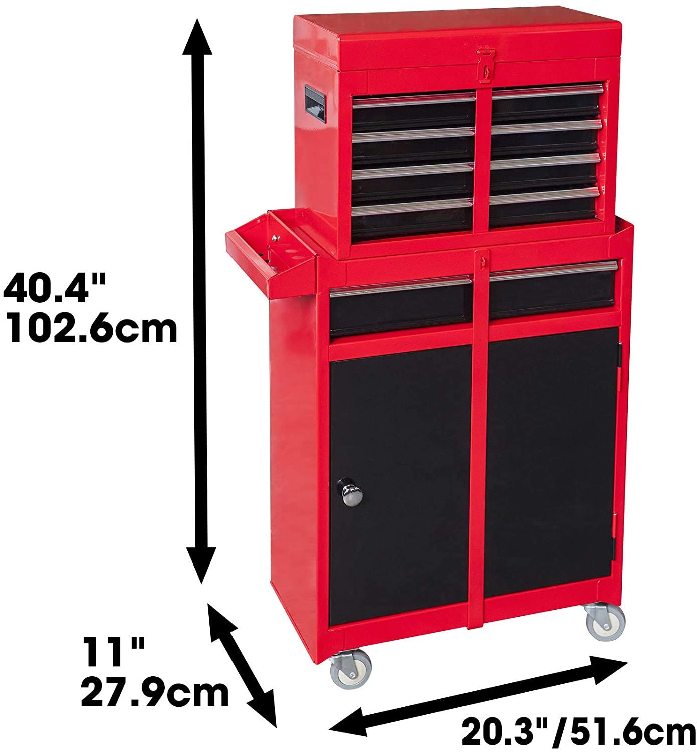BIG RED ATBT1204RRB Torin Rolling Garage Tool Organizer