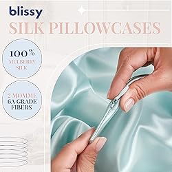 Blissy Silk Pillowcase - 100% Pure Mulberry Silk