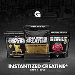 Gains in Bulk Instantized Creatine Monohydrate for