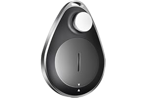 LULAVEN UtagPro GPS Tracker for Kids 4 Pack, Key Finder Works with Apple Find My (iOS only), IP67 Waterproof, Privacy Protection, Lost Mode, Bluetooth Tracker for Children, Elderly, Pets, Backpack(Black)