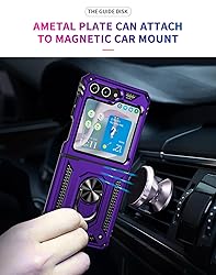 ONOLA for Samsung Galaxy Z Flip 5 Case with Hinge