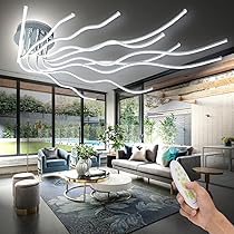 SHIANDAR Modern Led Ceiling Light Fixture, 55.11