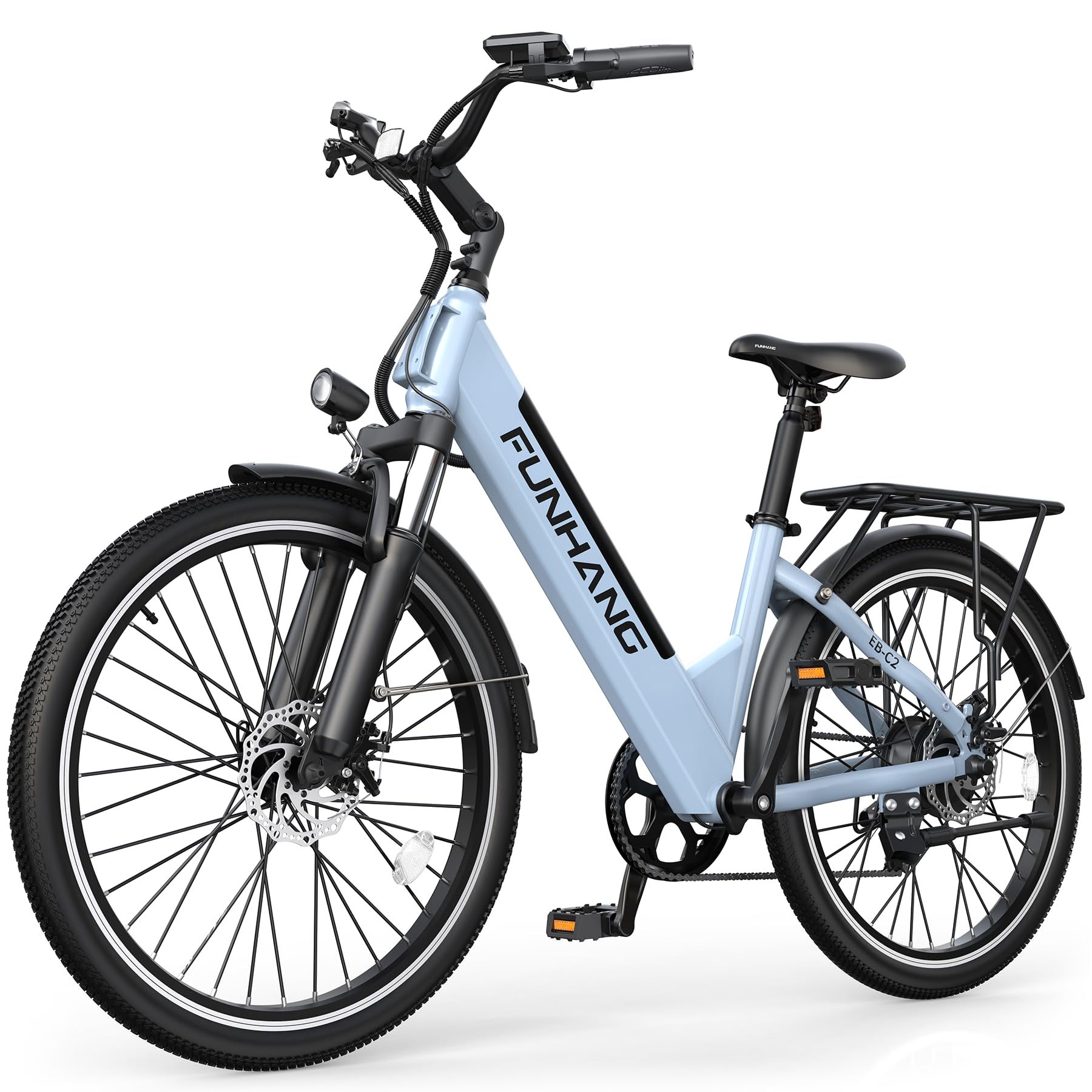 Funhang Electric Bike for Adults, 1000W Peak