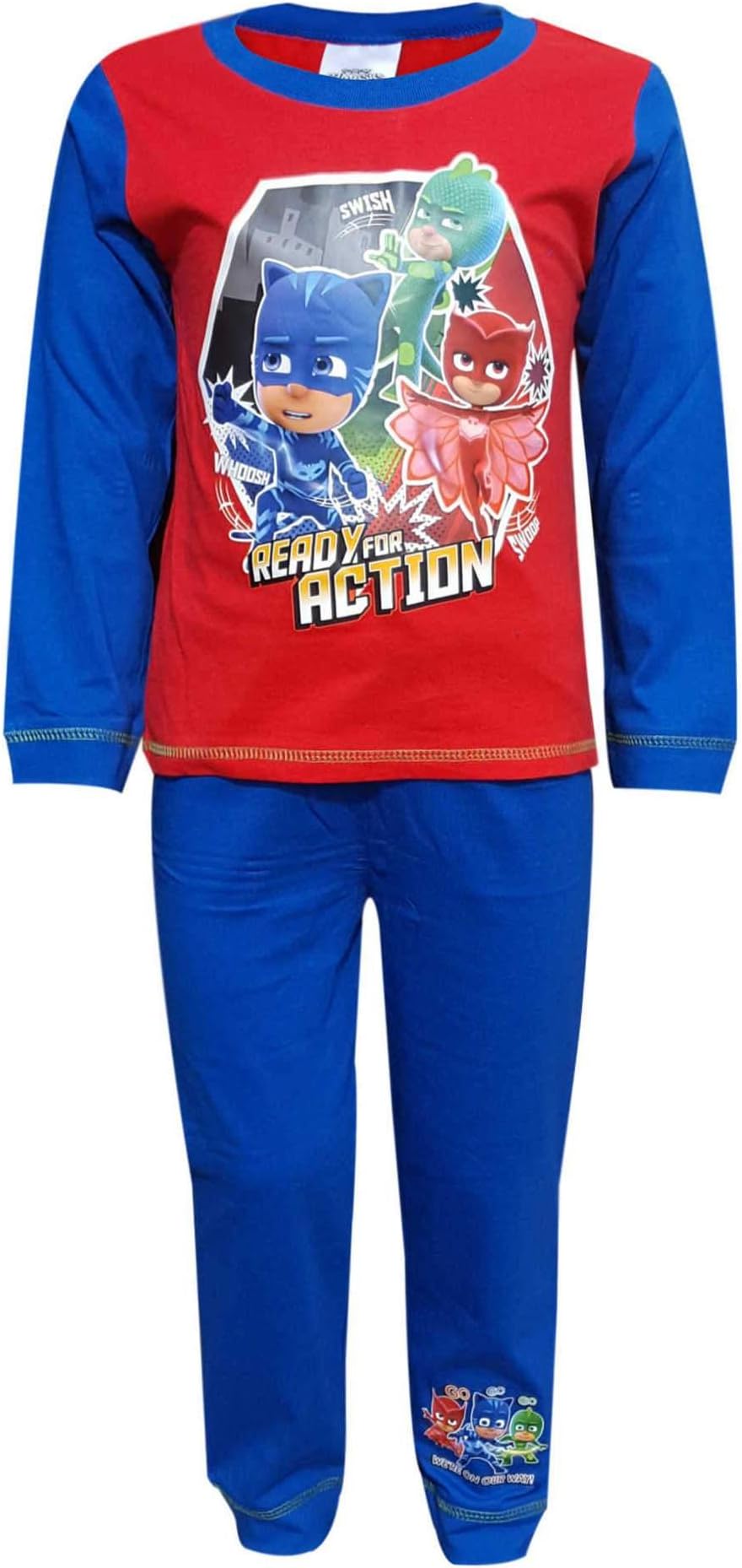 PJ MASKS Boys Catboy Owlette Gekko Pyjama Age 1 to 5 Years