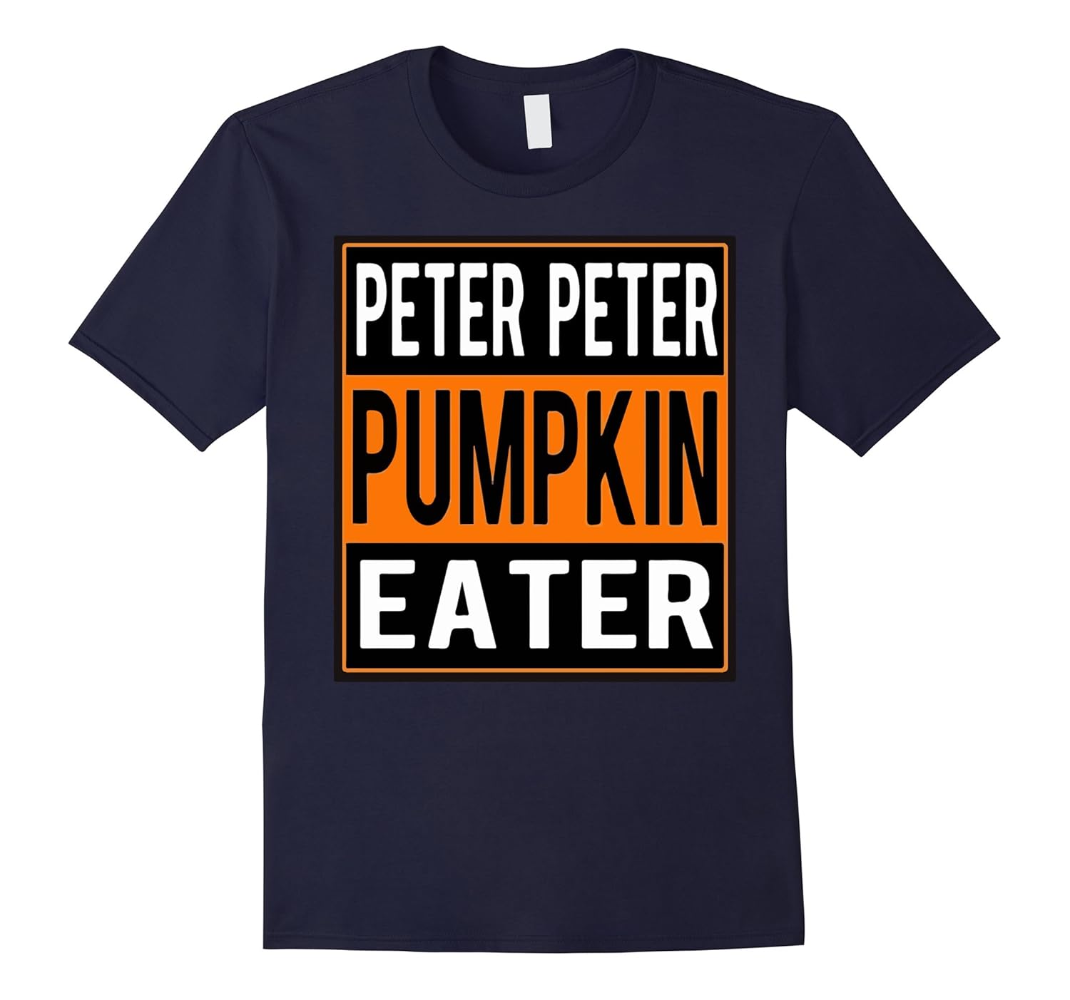 Peter Peter Pumpkin Eater Halloween Couples Costume T-shirt-ANZ