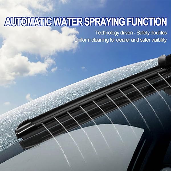 EMITHSUN® 26″+21″+11″ SPRAYER WIPER BLADES AUTOMOTIVE FRONT REAR WINDSHIELD WIPERS REPLACEMENT FOR LINCOLN AVIATOR 2020-2023,NOT HEATED EASY DIY INSTALL (SET OF 3)