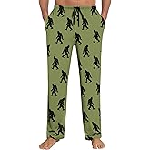 SWOMOG Mens Modal Pajama Pants Soft Lounge Pants Sleep Pj Bottoms with Button Fly & Drawstring & Pockets