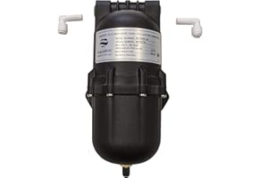 AQUA TEC Aquatec Pulsation Dampener Accumulator Pressure Tank for Demand Delivery Pumps and misting aeroponics Booster Pumps. Dampens Pressure Switch Cycling pulsating Issues, Limit Water Hammer