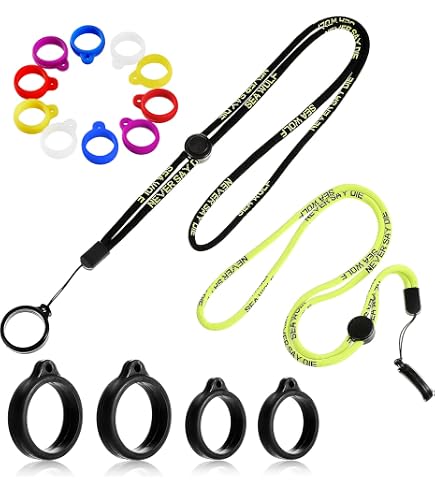 thumbnail image 2 of 22 Silicone Rings Strap For Keys/Badges/Pens Vape Holder 2 of 10