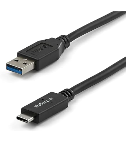 USB-C & USB-C ケーブル 3m　ブラック Amazon.com: StarTech.com USB-C to USB-C Cable, 3m, USB 2.0, Black