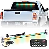 XRIDONSEN 35 inch Traffic Advisor Light Bar 144 LED