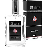 Geir Ness Eau de Parfum Spray For Men - Long Lasting Fresh, Cool Scent - Mix of Refreshing Norwegian Mountain Fragrance - 3.4 oz…
