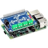 SB New Motorshield for Raspberry Pi 3,2,1 and Zero This Expansion Board can Control up to 4 Motors or 2 Stepper Motor, 2 IR sensors and a Single ultrasonic Sensor.