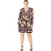 City Chic Womens Dress - Divine Mini Border