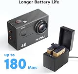 AKASO EK7000 4K 30FPS Action Camera 20MP 170deg Wide Angle Waterproof 64GB Card view 7