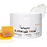 Berlaney Cleansing Makeup Remover Balm, One-Step Remove Melts Makeup Balm to Oil, Gently Removes Waterproof Makeup With Manuka Honey, Cica & Tallow, for All Skin Types, 3.53 oz