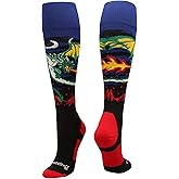 MadSportsStuff Medieval Dragon Over the Calf Athletic Socks
