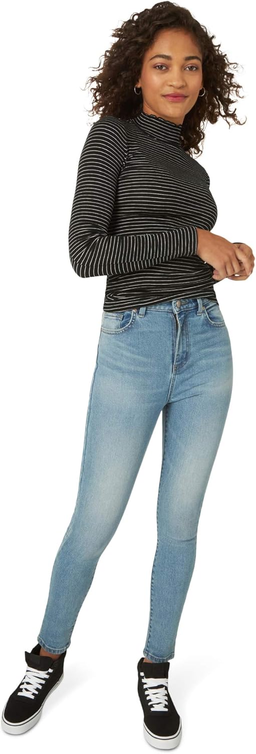 lee women's high waisted jeans