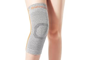 Galvaran Compression Knee Brace for Women & Men – Knee Support Sleeve for ACL, MCL, Meniscus Pain Relief, Joint Swelling & Injury Recovery | Skin-Friendly Anti-Slip Design | Daily Use & Sports