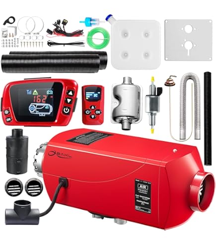 Gear Diesel Bison 2000A 12V Parking Heater 2kW Forced Air