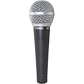weymic Wm58 Classic Style Dynamic Vocal Instrument with Clean Sound, Metal Body Microphone (not with Cable)