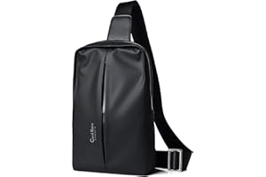 FSD.WG sling Backpack for Men Chest Bag Crossbody Shoulder Bags Travel Bag Purse for Men with Water Resistant