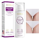 AQUBELA Skin Lightening Cream, Brightening Cream for Dark Spot Corrector | for Intimate Areas, Elbow and Inner Thigh, Moisturizing Cream for Hyperpigmentation and Uneven Skin Tone