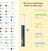 Ohuhu 48-Color Alcohol Marker Set Brush & Fine Tip Refillable AP Certified view 9