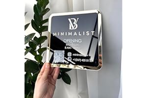 Custom Business Door Sign with Personalized Logo & QR Code - Office, Salon Suite, Toilet Door Plate, Wall-Mounted Company Nam