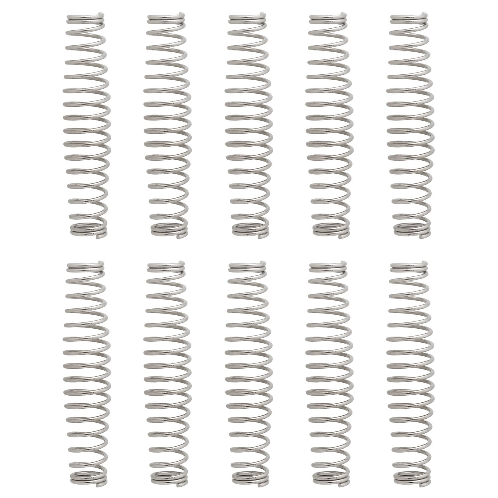 Be In Your Mind 10pcs Pruning Shears Spring Stainless Steel Replacement Part Precision Pruning Shears Springs Gardening Scissors Springs Pruning Tool Parts for Garden Clippers Trimmers 5x1cm