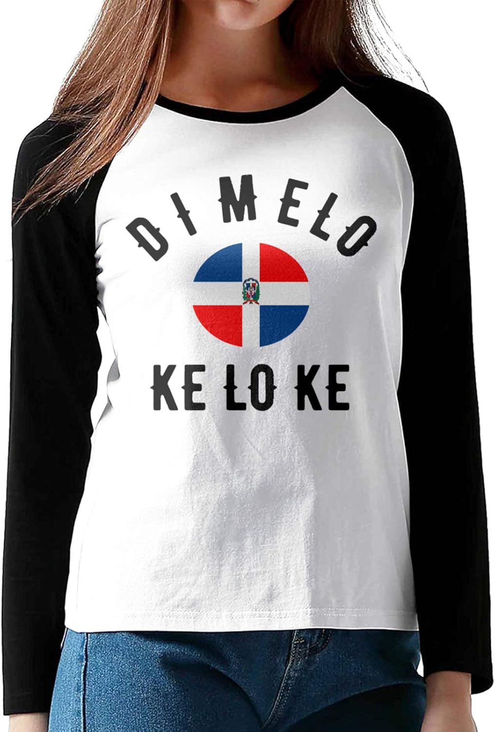 Amazon HENANGUOPUSHANGMAO Dominican Republic Dimelo Ke Lo Ke Woman