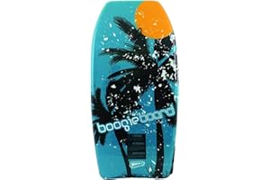 Wham-O Boogie Boards, 37" Body Board for Beach, Lightweight Bodyboard with Wrist Leash for Beginners and Training All Wave Conditions(1 Pack)
