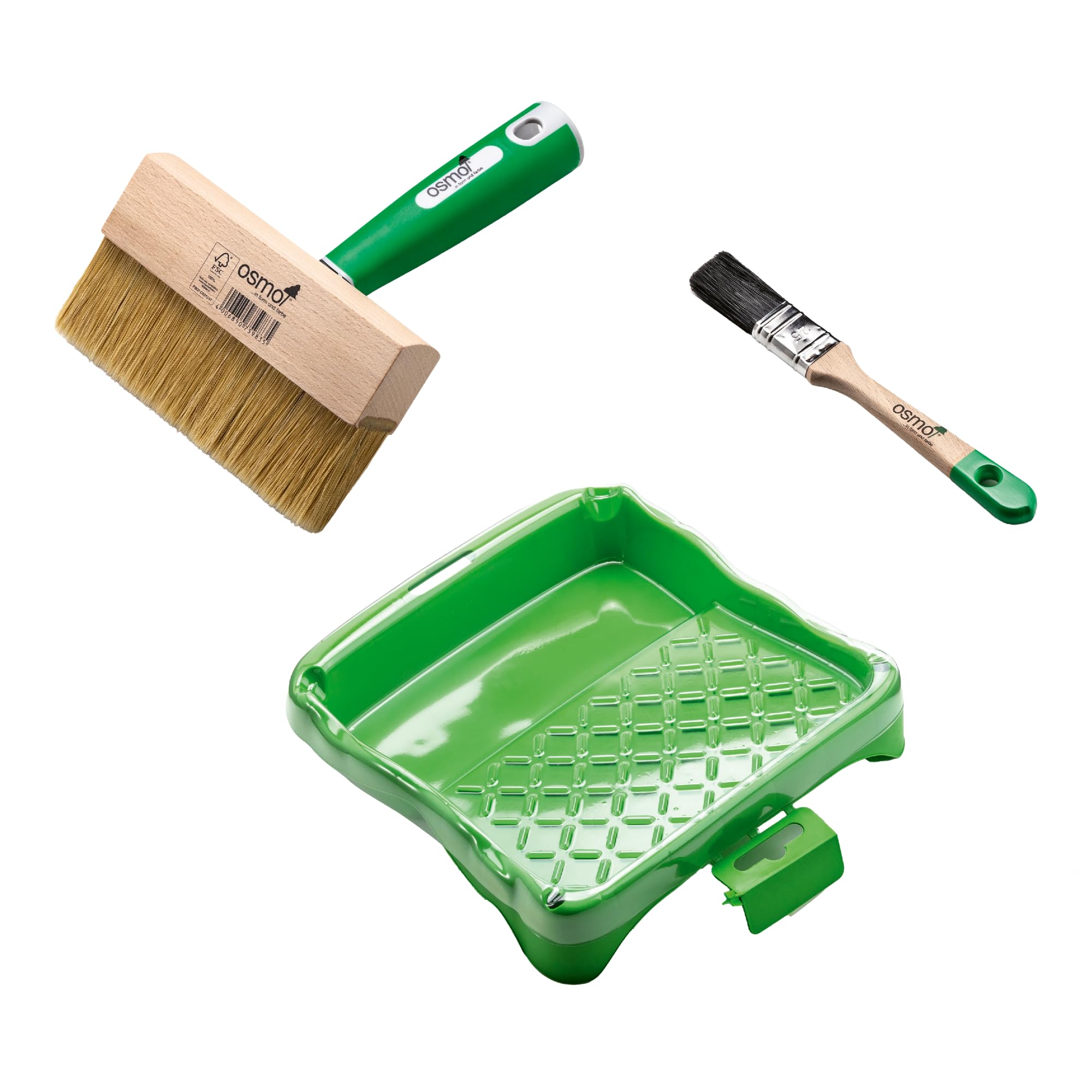 Osmo Decking Brush Set - Decking oil applicator,Green,L
