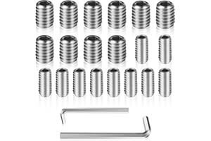 NBPLUS 10 Packs W11366418 Refrigerator Freezer Door Handle Mounting Set Screw Fridge Door Screw -Includes Mounting Wrench