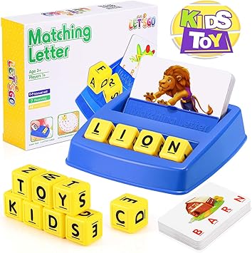 Regali Di Natale Bambino 3 Anni.Dreamingbox Regali Di Natale Per Bambina 3 9 Anni Giocattoli Bambini 3 8 Anni Gioco Di Abbinamento Alfabetico Regali Per Bambino 3 4 5 6 7 8 Anni Regali Di Natale Particolari Giallo Amazon It Sport E Tempo Libero