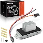 A-Premium Front HVAC Blower Motor Resistor Compatible with Chevrolet Silverado 1500, Impala, Silverado 2500 HD, Trailblazer, Tahoe, Suburban 1500 &amp; GMC Sierra 1500, Sierra 2500 HD, Yukon, Envoy
