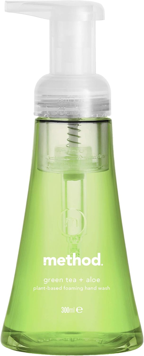 Method Foaming Hand Wash, Green Tea and Aloe, 300 ml, 300 ml (Pack of 1)