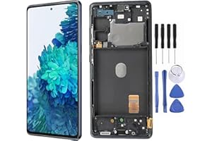 For Samsung Galaxy S20 FE LCD Screen Replacement,LCD Display Touch Screen Digitizer Assembly with Repair Tools, Compatible wi