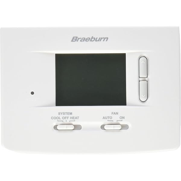 Amazon.com: BRAEBURN Termostato 1020, no programable, 1H/1C : Herramientas  y Mejoras del Hogar