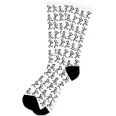 A Tribe Called Quest Stickman Socks, White, One Size